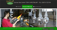 Desktop Screenshot of derchristbaum.com